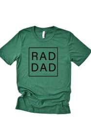 Rad Dad Tee (Color: SKY, size: L)