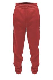 Weiv Solid Sweat Pant Joggers (Color: Red, size: S)