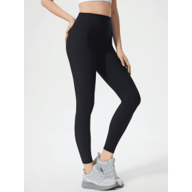 JupiterGear High-Waisted Leggings (Color: Black, size: 6)