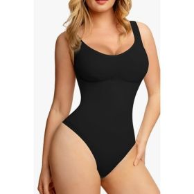 One Piece Shaping  The Transformation Of The Charm Of Women's Jumpsuits (Option: Blk-3xl)